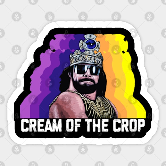 Cream Of The Crop Retro Fade Sticker by Fijakilsa